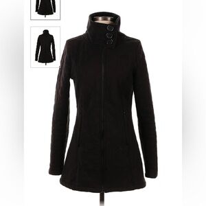 The North Face Quilted Faux Fur Lined Zip Up Coat